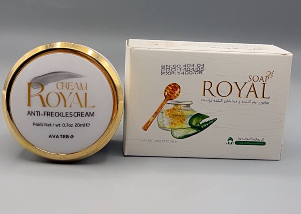 پکیج کرم و صابون ضدلک ژل رویال (صددرصد اصلی و گیاهی تضمینی)