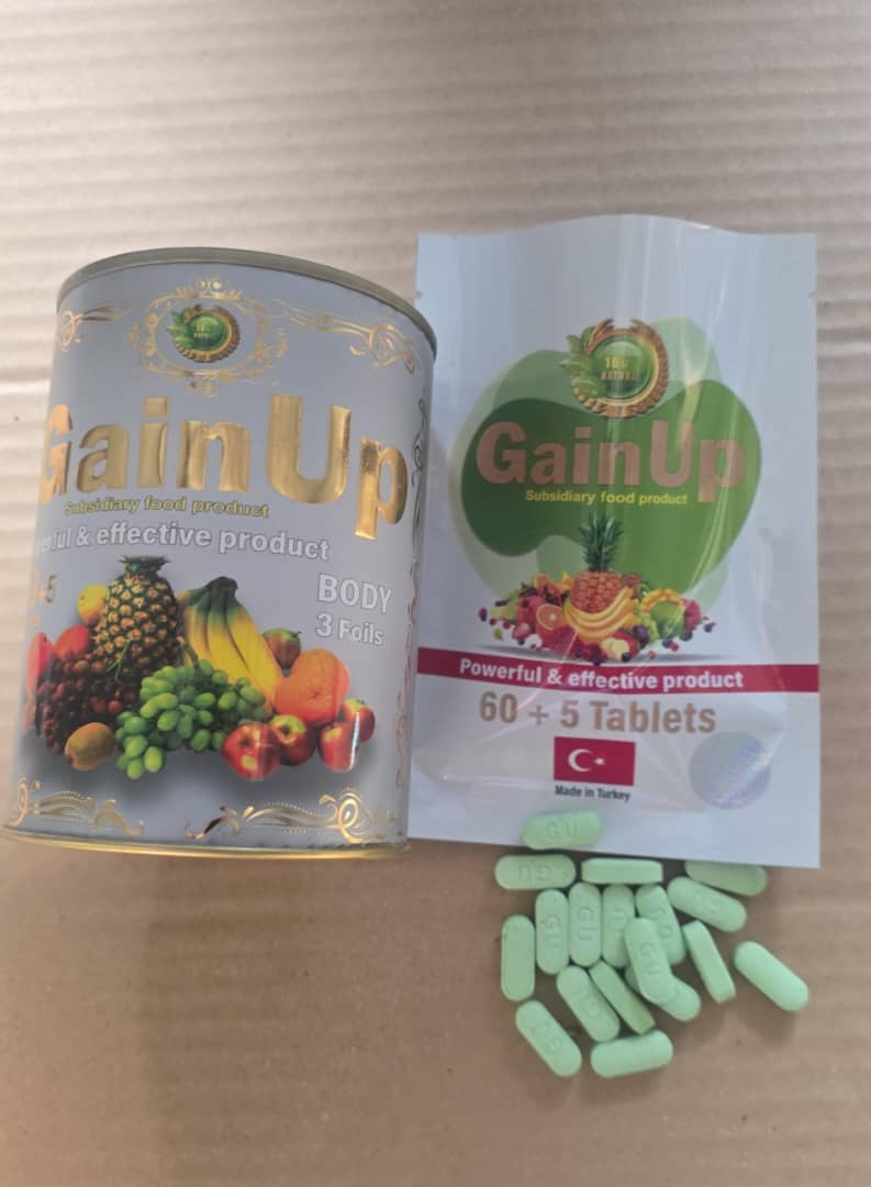 قرص چاقی میوه ای نقره ای ۶۵ عددی اورجینال(چاقی  بدن)